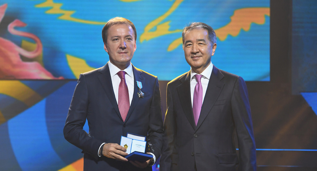 Генеральный директор АО «Нобел АФФ» награжден Орденом «Курмет»