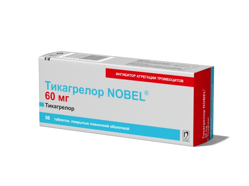 Тикагрелор NOBEL®